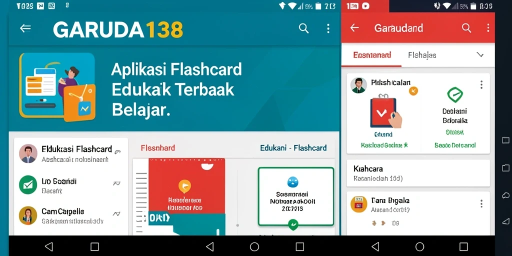 Antarmuka aplikasi GARUDA138 yang menarik dan interaktif.