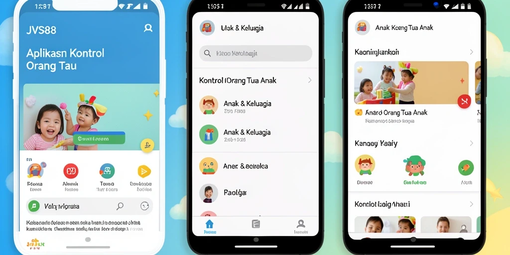 Antarmuka JVS88 yang intuitif dan mudah digunakan.