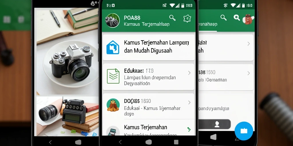 Tampilan antarmuka aplikasi POA88 yang bersih dan user-friendly.
