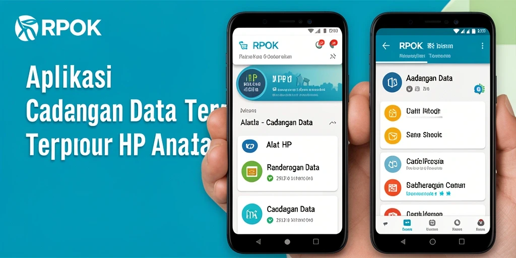 Antarmuka RPOK yang sederhana dan fungsional untuk cadangan data.
