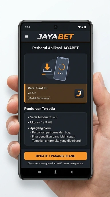 Riwayat Versi Terbaru Aplikasi jayabet untuk Android